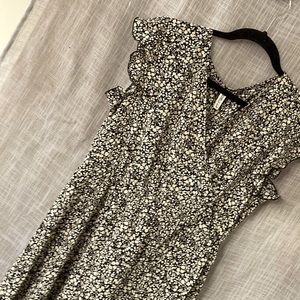 Black & white High Low dress